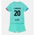 Billige Barcelona Sergi Roberto #20 Børnetøj Tredjetrøje til baby 2023-24 Kortærmet (+ korte bukser)